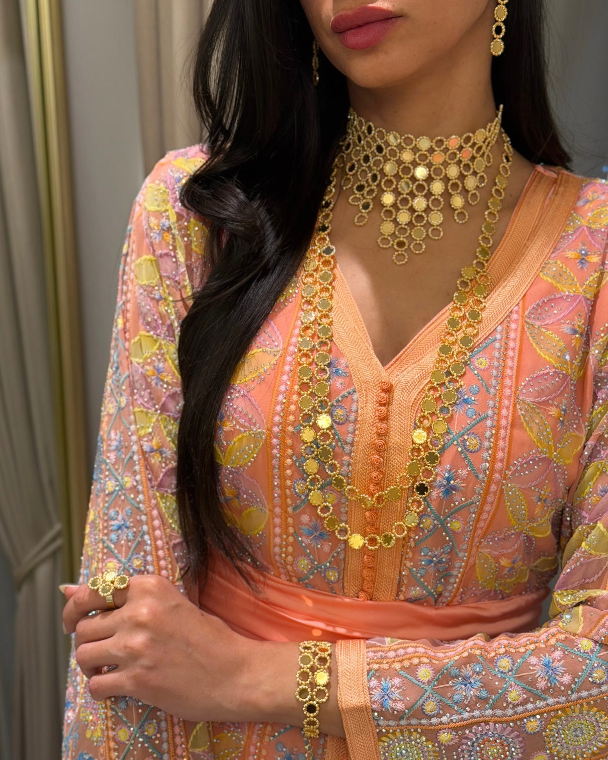 fariaa luxury Gold set