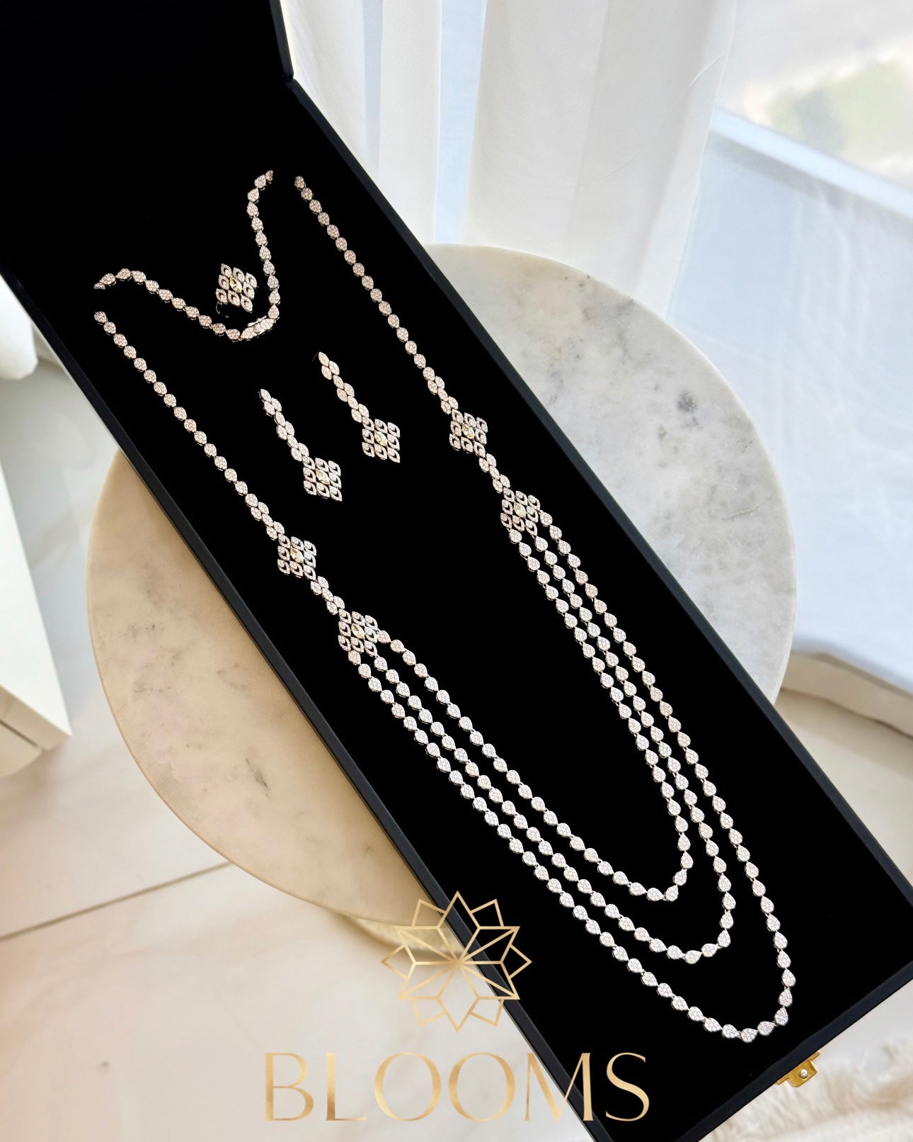 Sheikha Luxury Yellow Long Necklace