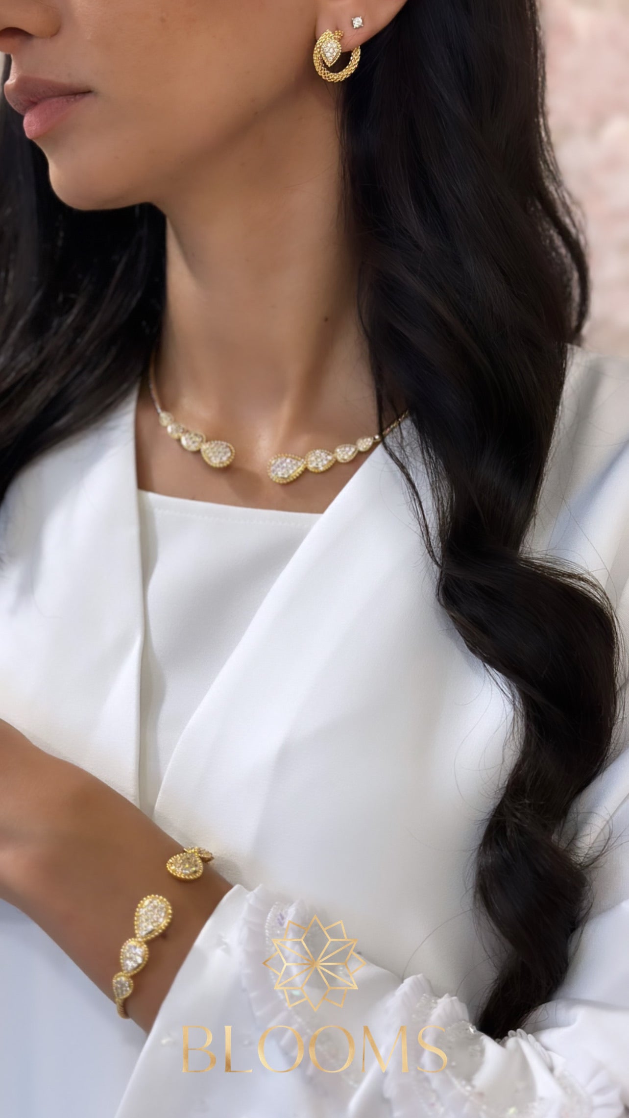 Bashy Luxury Choker with earrings