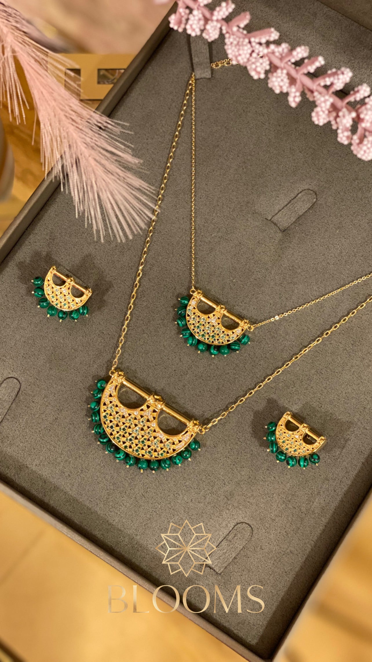 Fazaa Green traditional Set