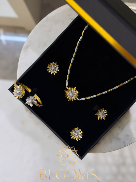 la Zahraa Luxury Gold Set