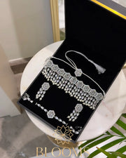 Salamah Silver Khonaqi Set