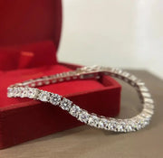 Tennis Bracelet Real 925 Silver 3mm