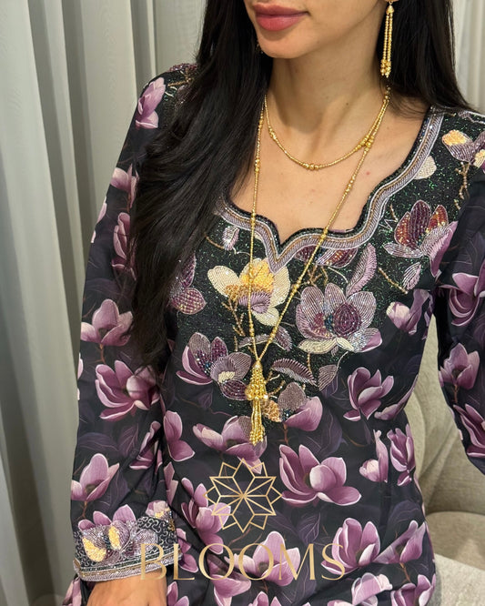 Al Reem Necklace and earrings