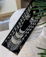 aliaa Silver luxury traditional bridal set