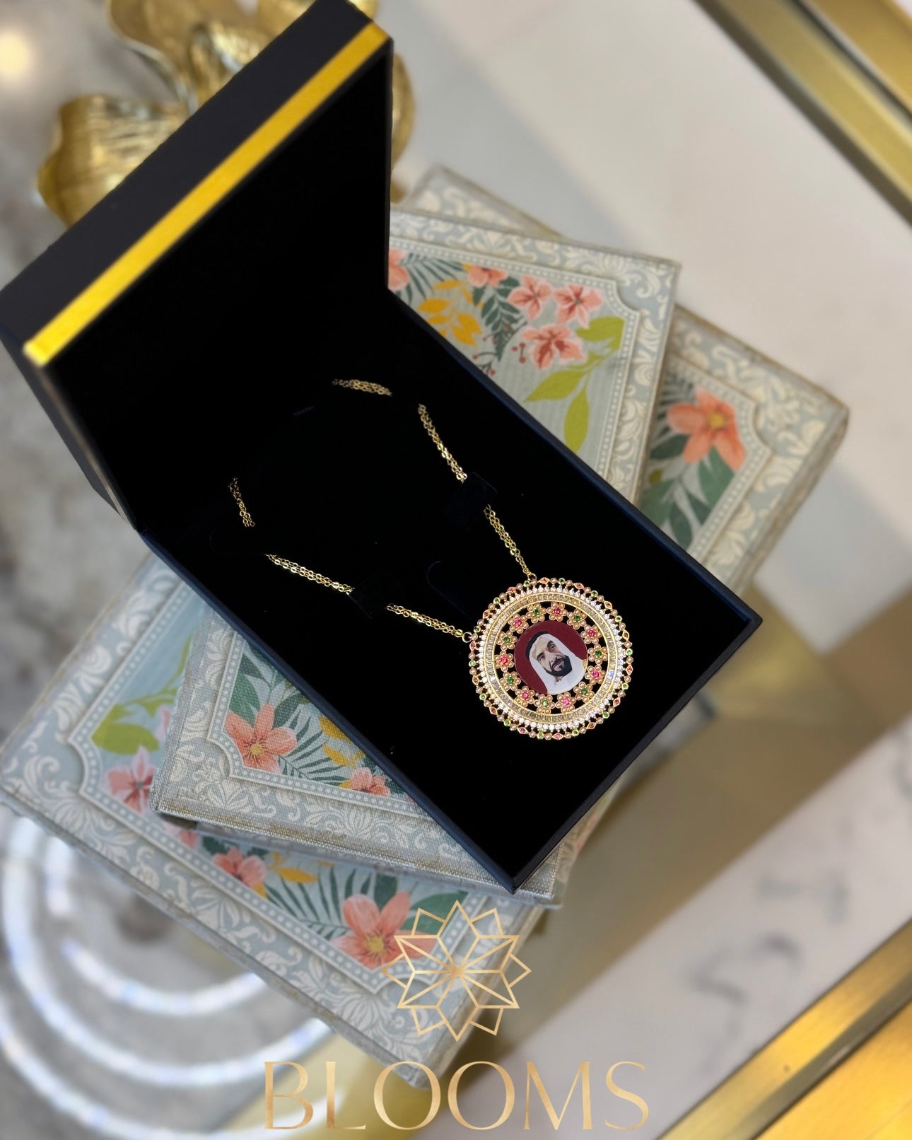 H.H Sheikh Zayed and Mohamad necklaces