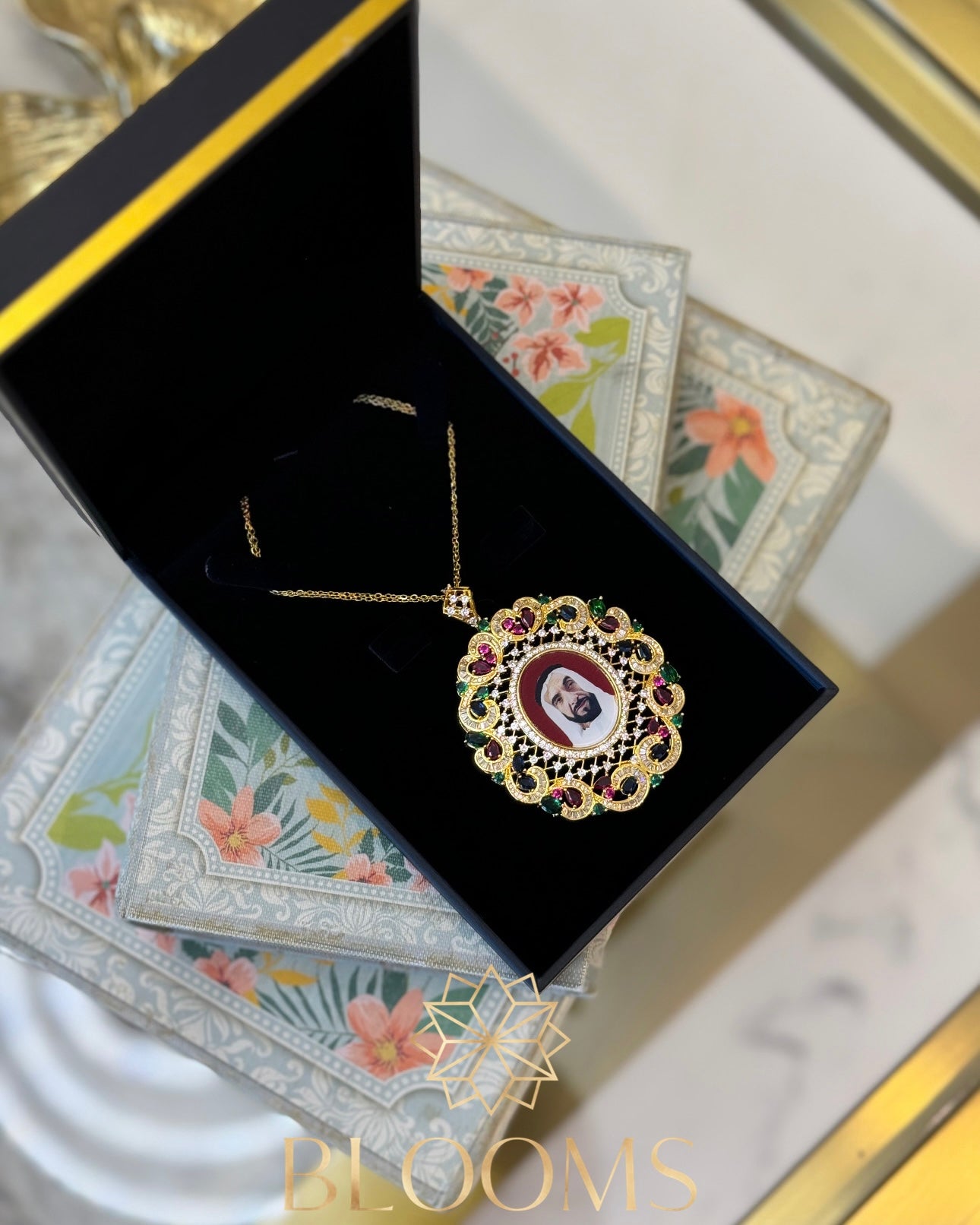 H.H Sheikh Zayed and Mohamad necklaces