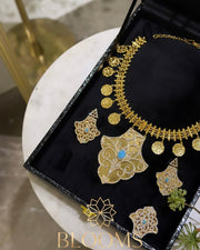 Riman Luxury Gold Fairouz Choker Set