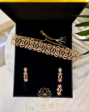 Rodaina Luxury red Choker