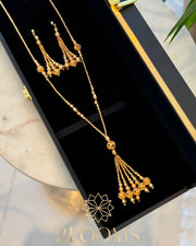 Al Reem Necklace and earrings