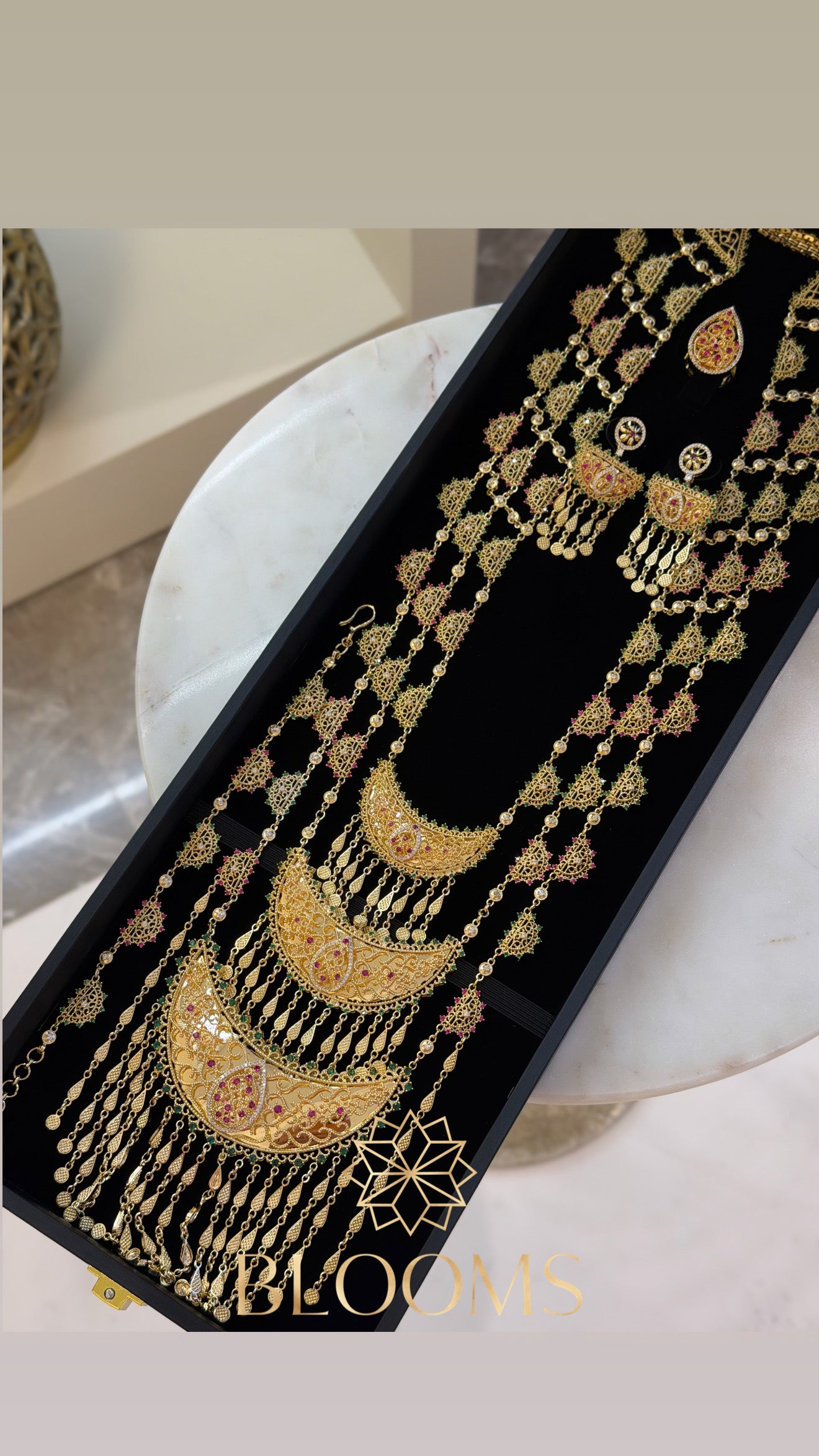 aliaa luxury traditional bridal set