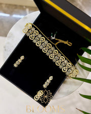 Rodaina Luxury Gold Choker