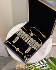 Salamah Gold Khonaqi Set