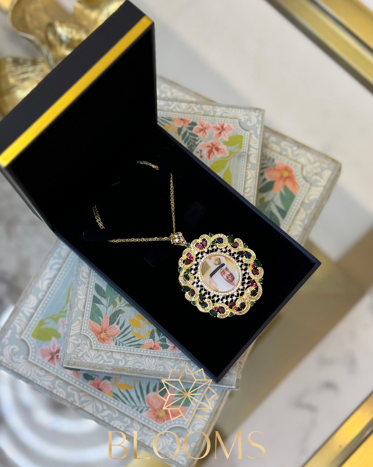 H.H Sheikh Zayed and Mohamad necklaces