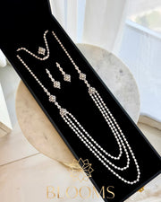 Sheikha Luxury Yellow Long Necklace