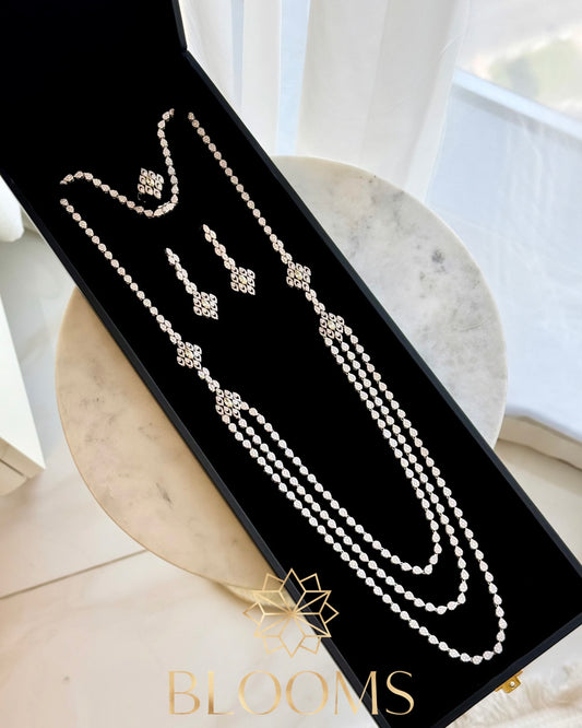 Sheikha Luxury Yellow Long Necklace