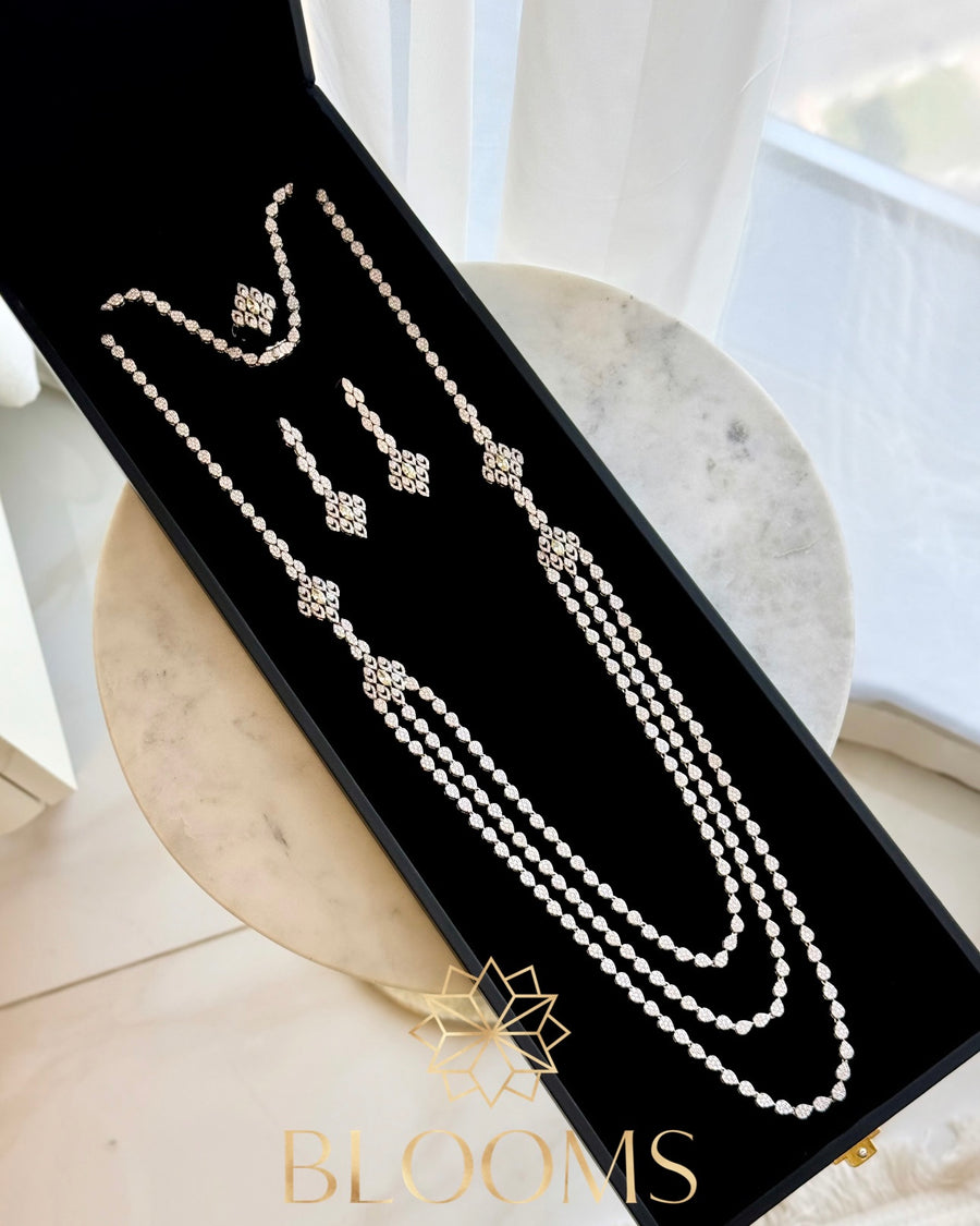 Sheikha Luxury Yellow Long Necklace