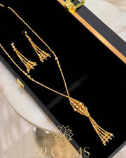 Al Reem Lozi Necklace and earrings