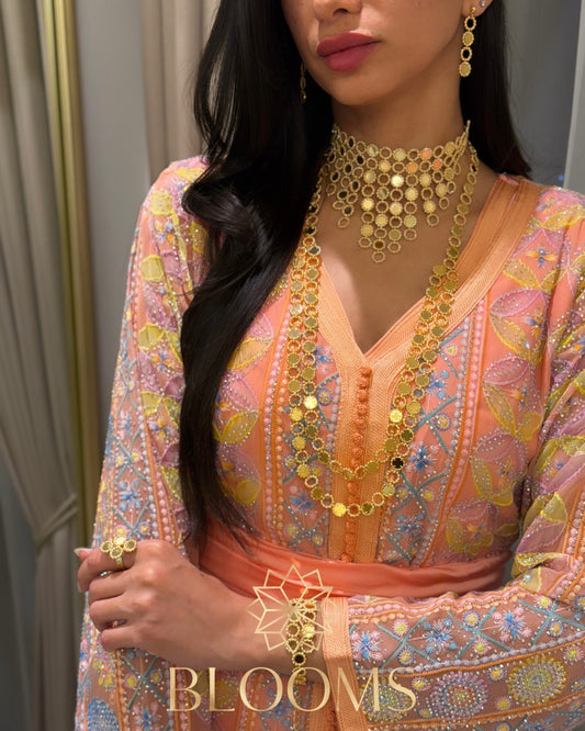 fariaa luxury Gold set