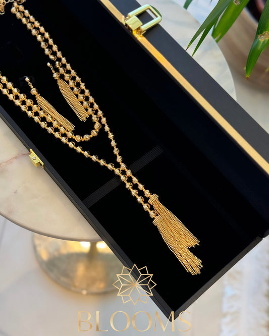 Al Reem Necklace and earrings