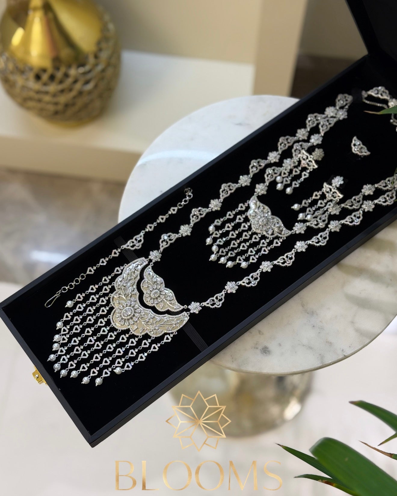 Hind Silver luxury traditional bridal set