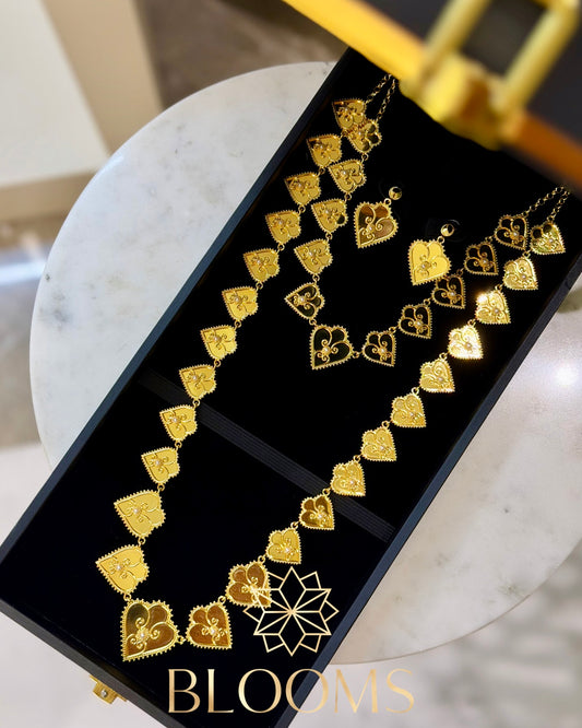 Fa heart luxury Traditional Set