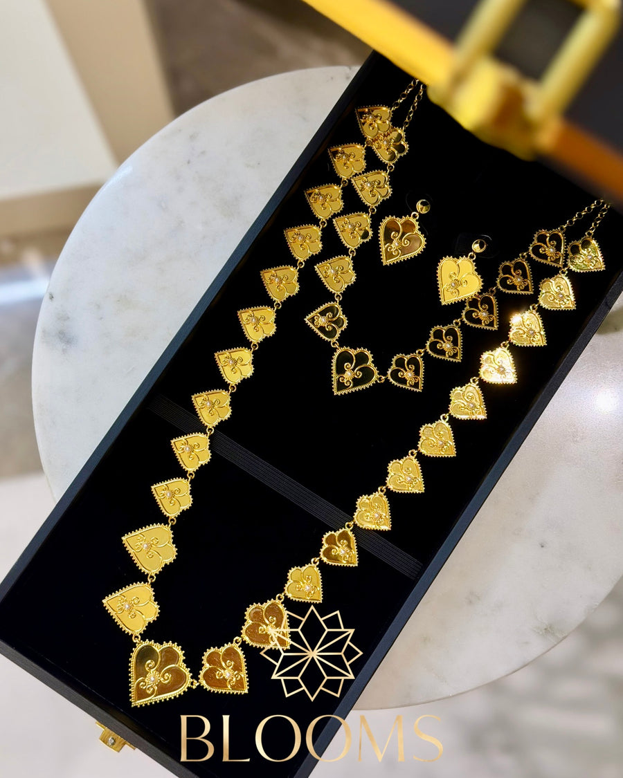 Fa heart luxury Traditional Set