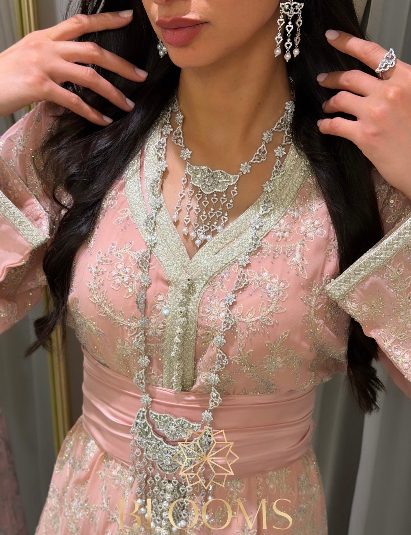Hind Silver luxury traditional bridal set