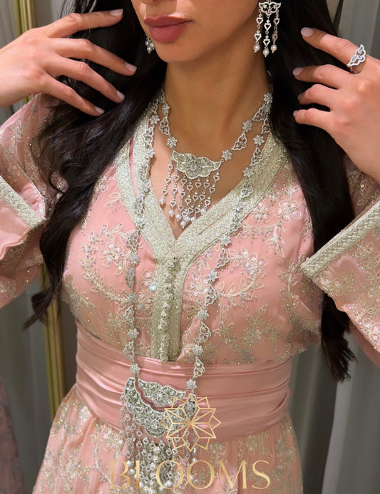 Hind Silver luxury traditional bridal set