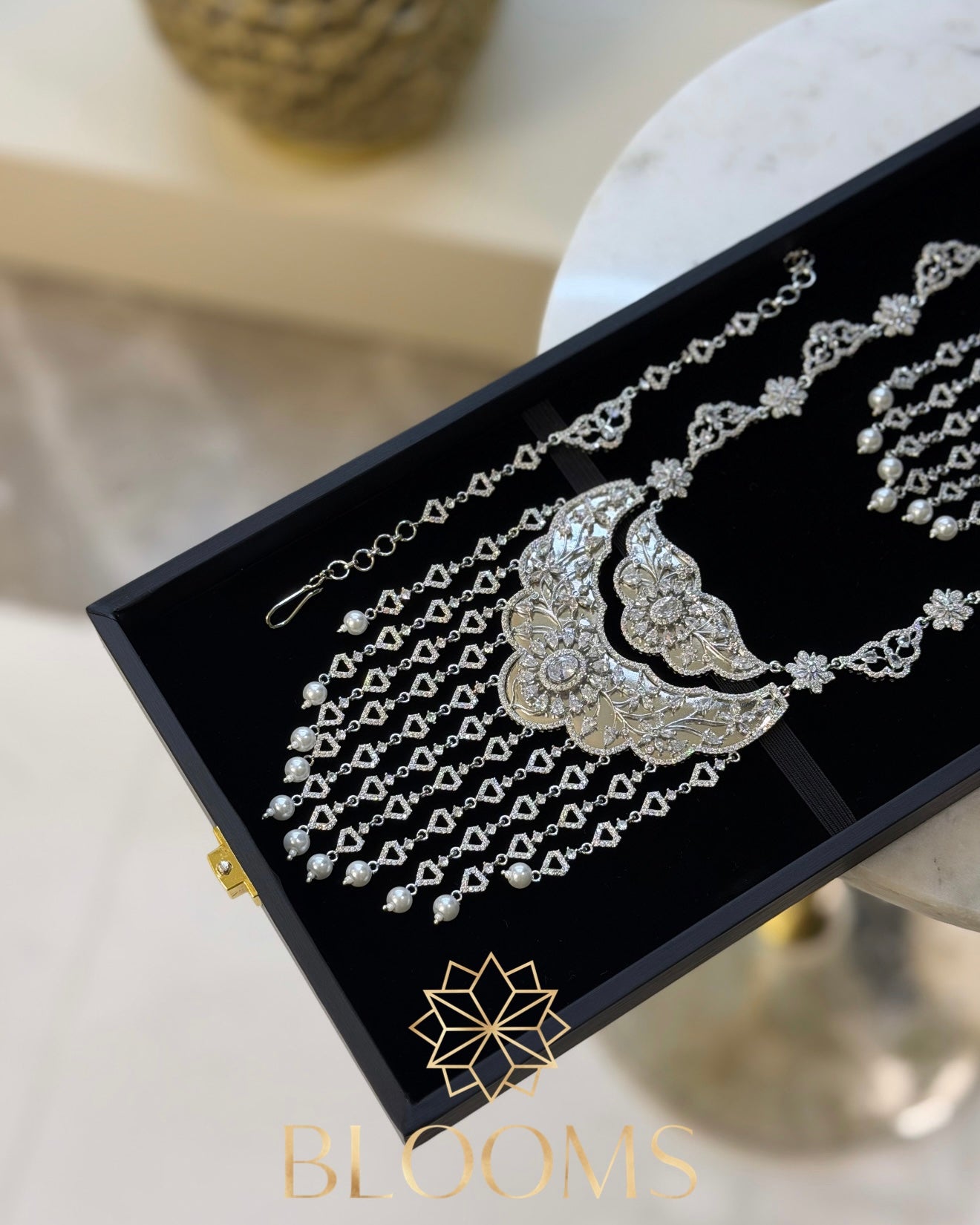 Hind Silver luxury traditional bridal set