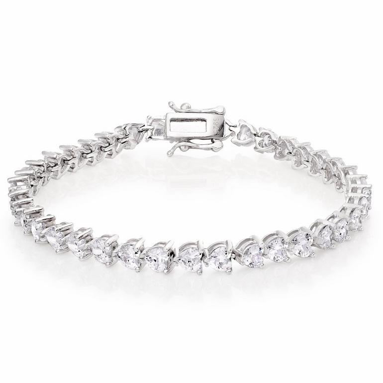 Hearts Tennis Bracelet